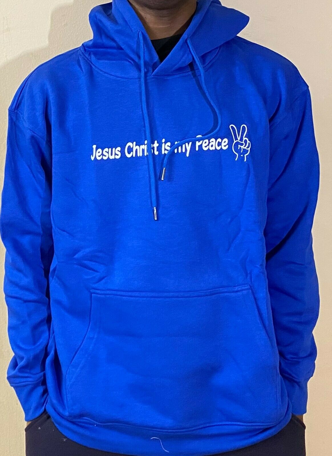 Men & Women Inspirational Christian Hoodie Jesus Christ is My Peace