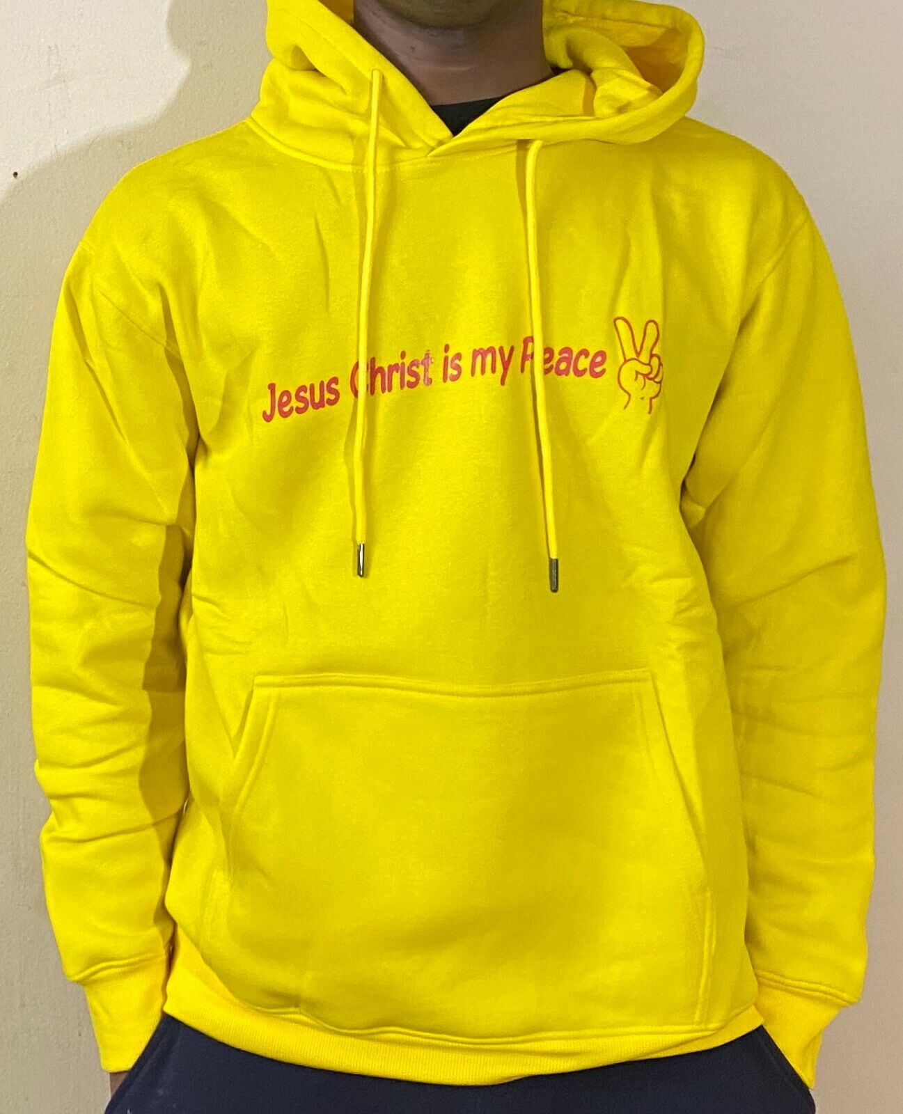Men & Women Inspirational Christian Hoodie Jesus Christ is My Peace