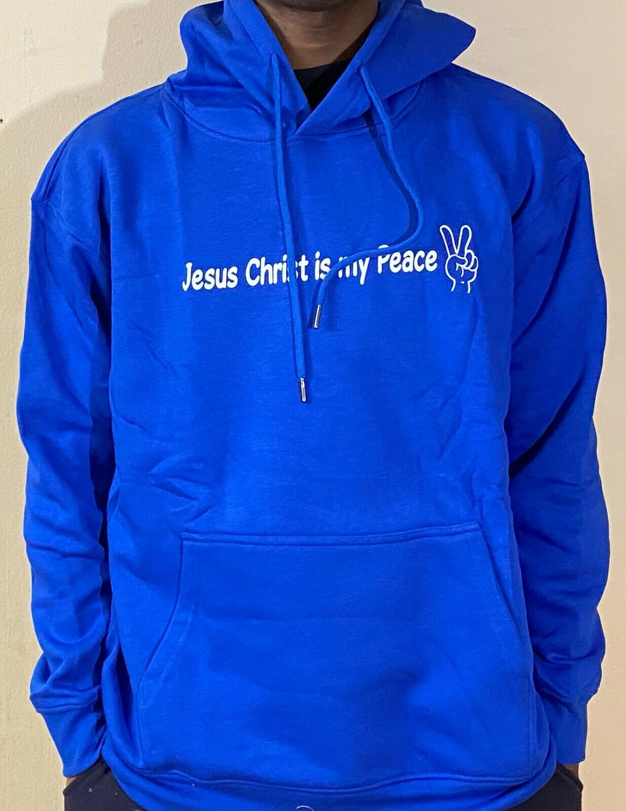 Men & Women Inspirational Christian Hoodie Jesus Christ is My Peace