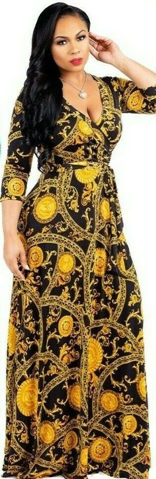 Women's Casual Autumn Bohemian Long Church Dress