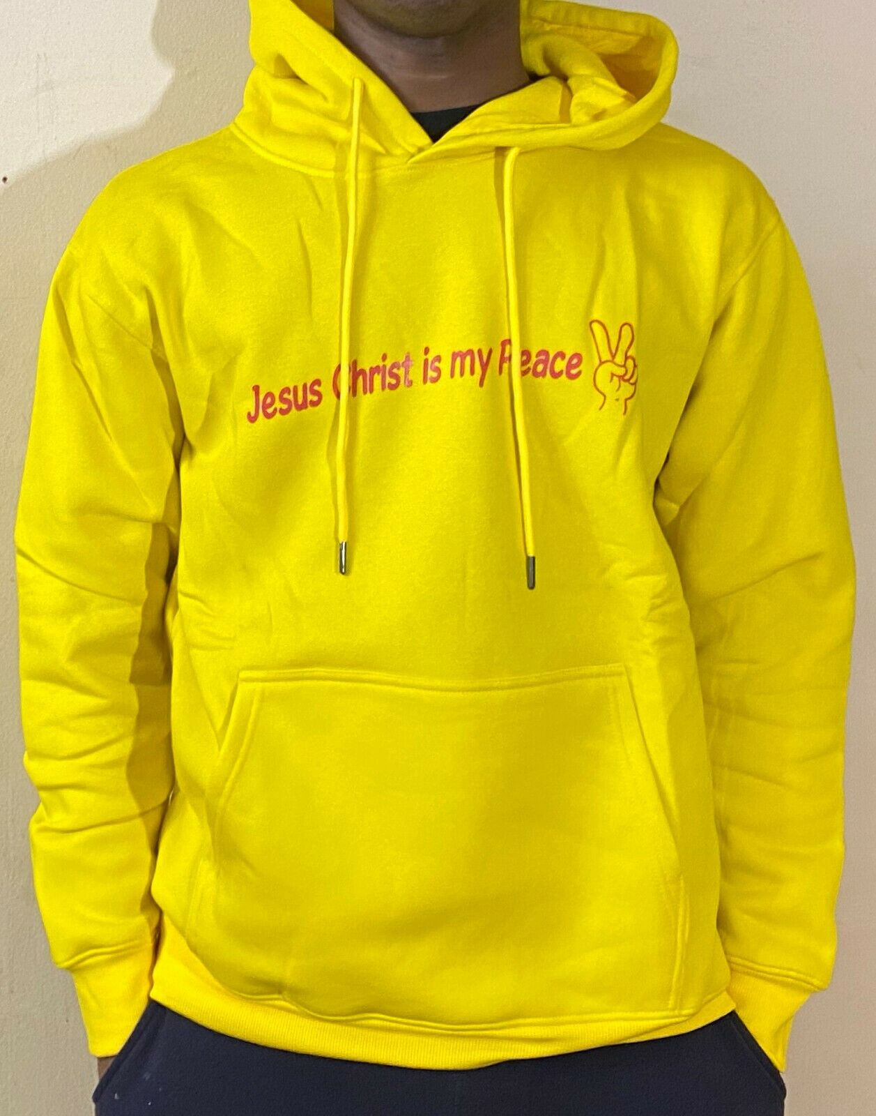 Men & Women Inspirational Christian Hoodie Jesus Christ is My Peace