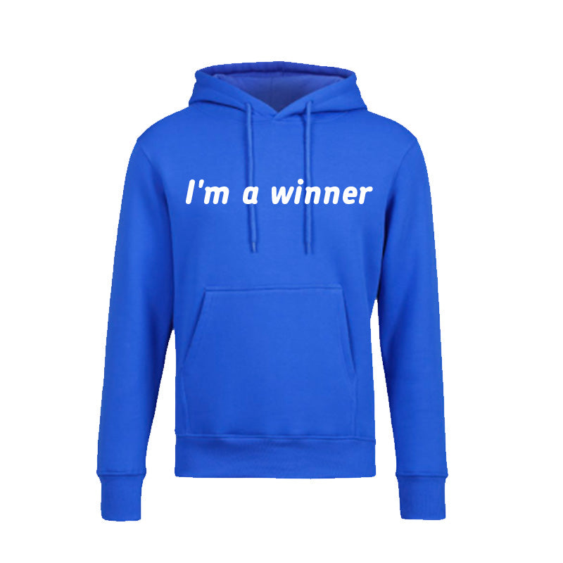 Men & Women Inspirational  Hoodie I'm a Winner