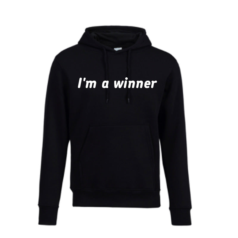 Men & Women Inspirational  Hoodie I'm a Winner
