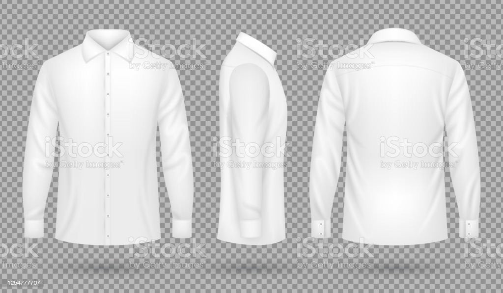 Men's Collar Protected Collar Shield Dress Shirt