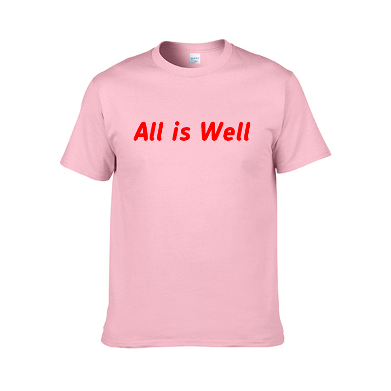 Men's & Women's Comfortable Fashion Inspirational T-Shirt -All is Well