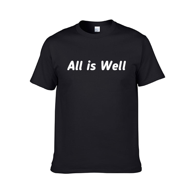 Men's & Women's Comfortable Fashion Inspirational T-Shirt -All is Well