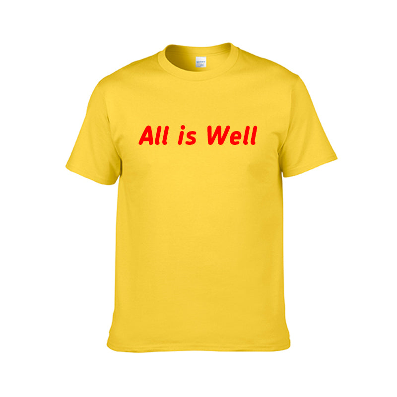 Men's & Women's Comfortable Fashion Inspirational T-Shirt -All is Well
